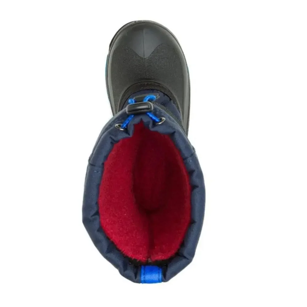 Kamik Rocket NK8125S-NA3 Toddler 9 Navy Waterproof Pull On Winter Boots DDK856